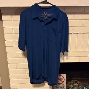 Elegant Blue Polo Shirt for Men